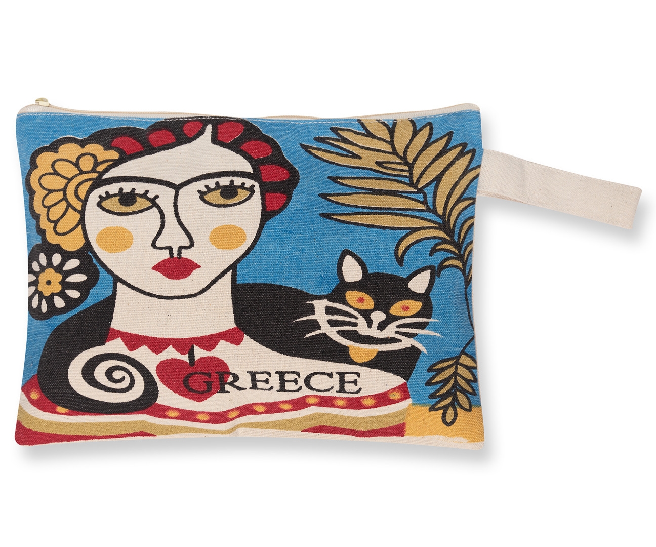 Πορτοφόλι καραβόπανο (20cm x 13cm) canvas 10 creta