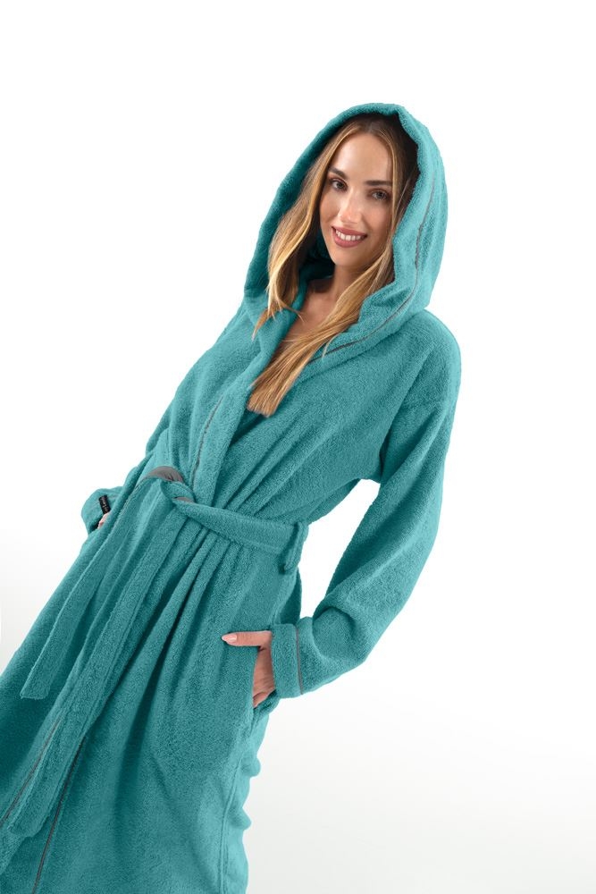 Μπουρνούζι Casual Petrol 