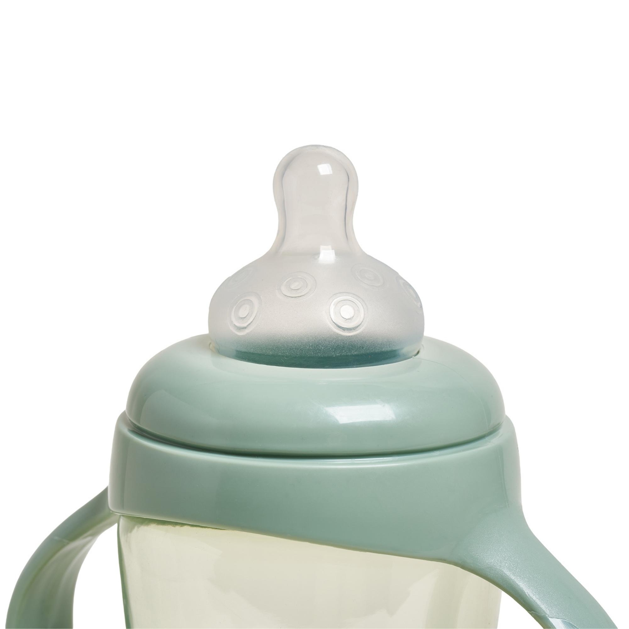 Μπιμπερό με Χερούλια 2-σε-1 300ml Miffy Green KOKO
