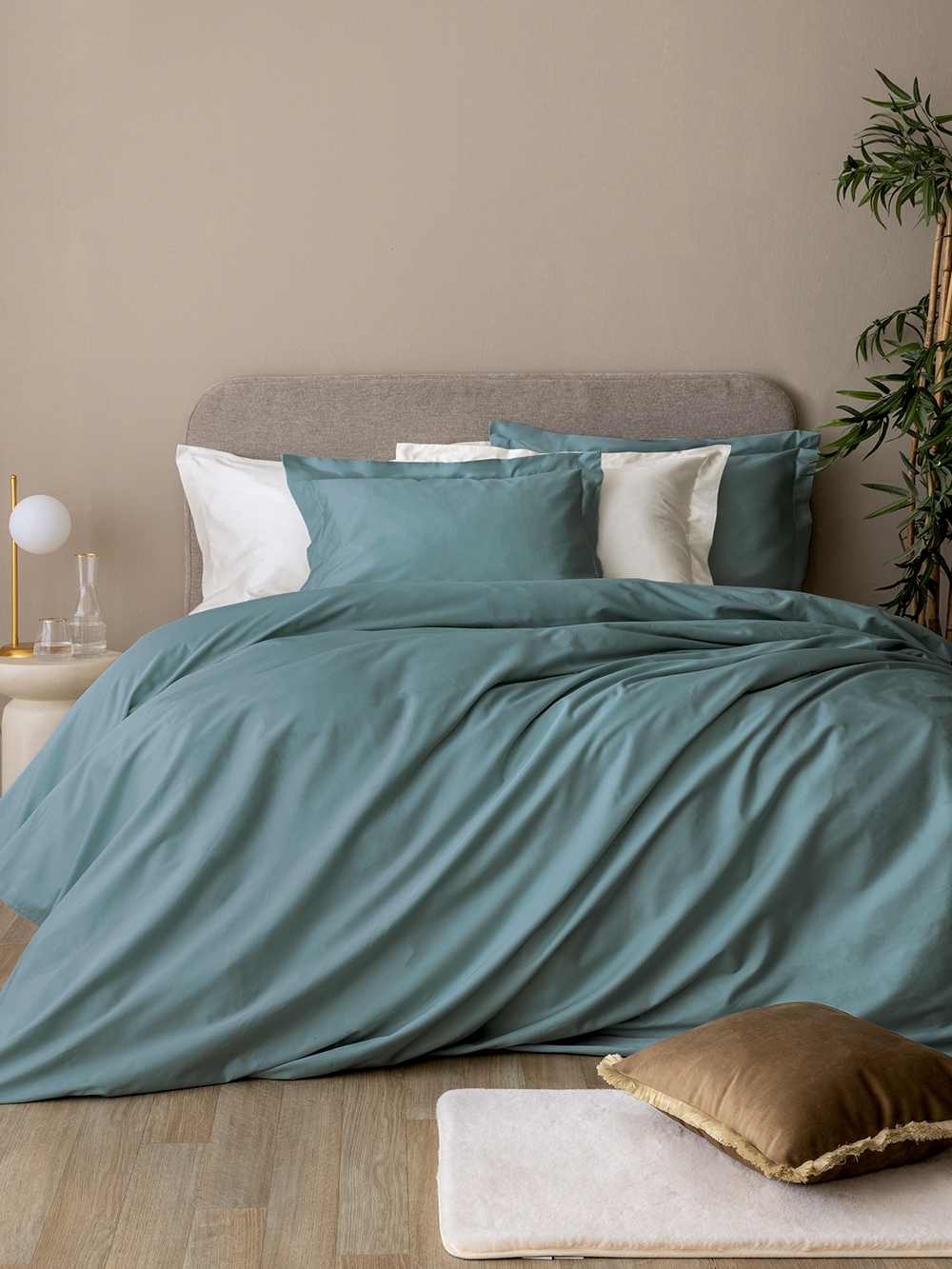 Ζεύγος Μαξιλαροθήκες Oxford 52x72 Posh Sateen GREEN