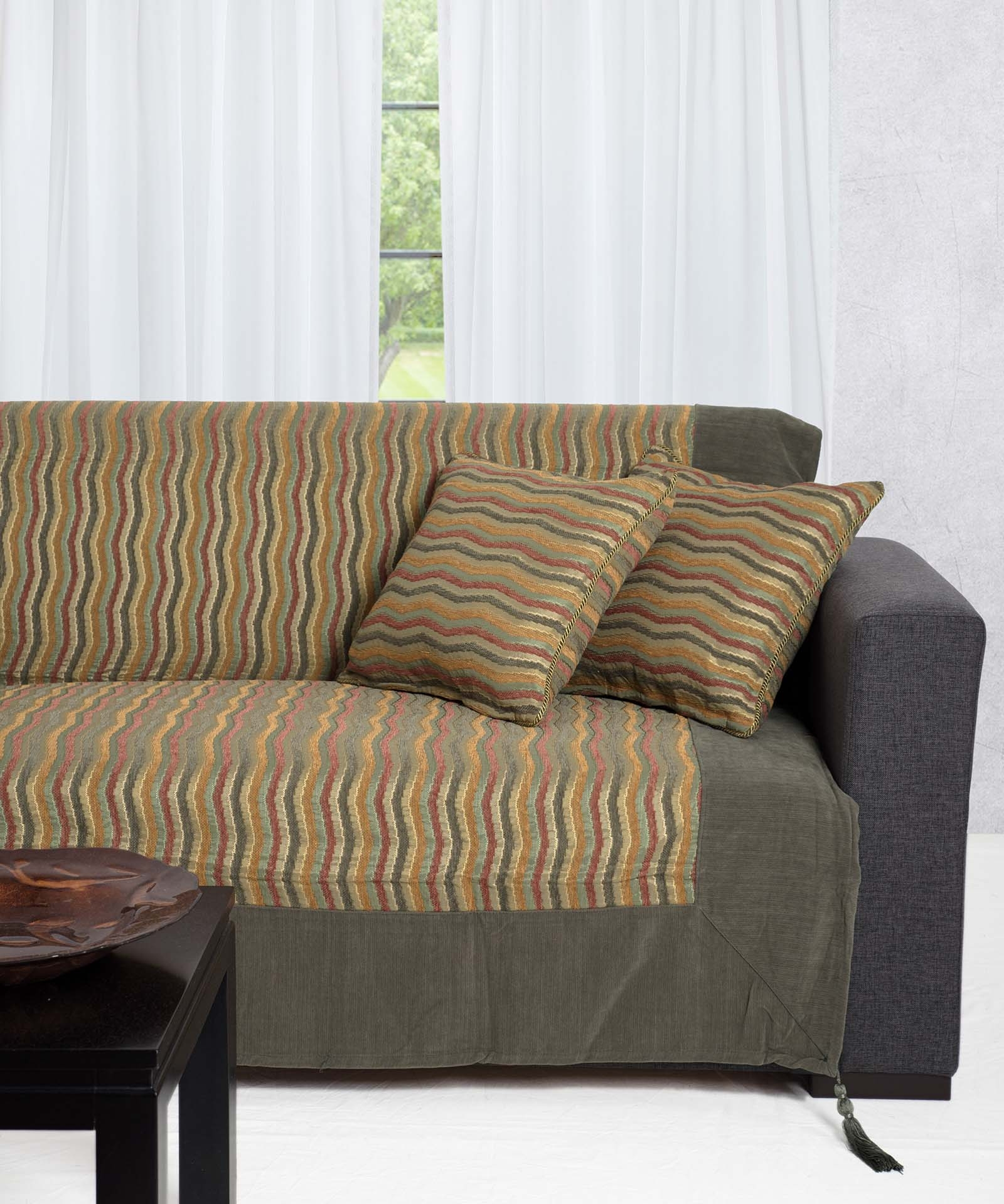 ΡΙΧΤΑΡΙΑ 602 κύμα (180cm x 320cm) πράσινο