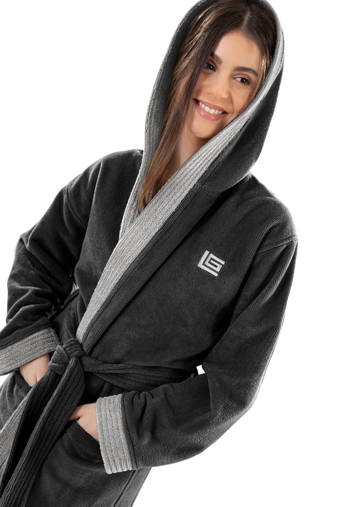 Μπουρνούζι Monogram Black 