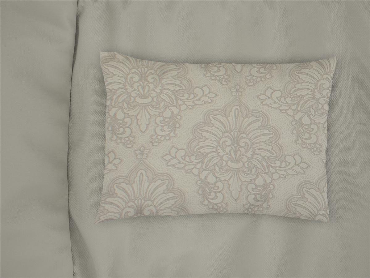 Μαξιλαροθήκη Εμπριμέ Άρτεμις 702 50X70 Beige 100% Cotton