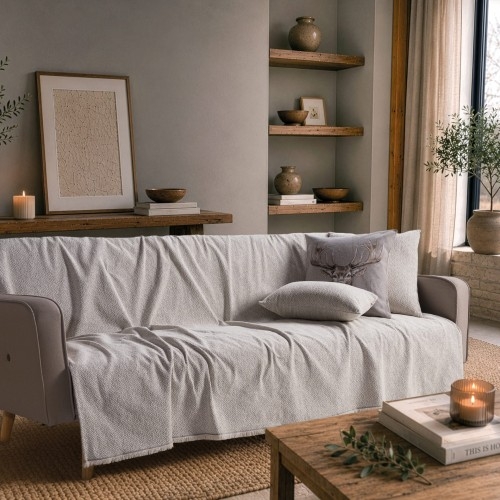 Ριχτάρι Dayton 07 Pearl Grey - Διθέσιο 180x250cm