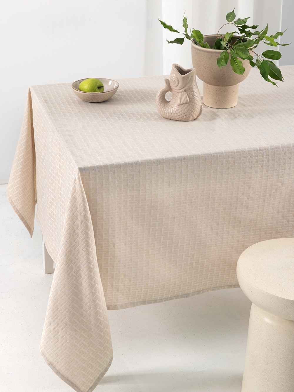 Τραπεζομάντηλο Formal Dinner 175x320 MILLY BEIGE