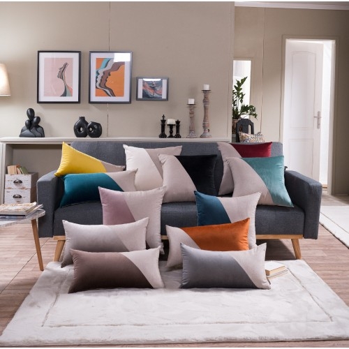 Μαξιλαροθήκη Mainus 01 - 30x60cm με γέμιση