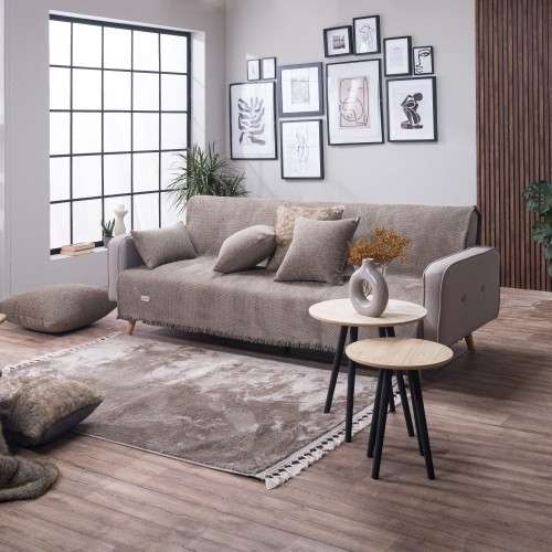 Ριχτάρι Utah 03 Warm Brown - Μονοθέσιο 180x150cm