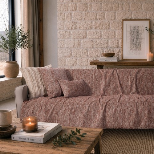 Ριχτάρι Kent 05 Terracotta - Τριθέσιο 180x300cm