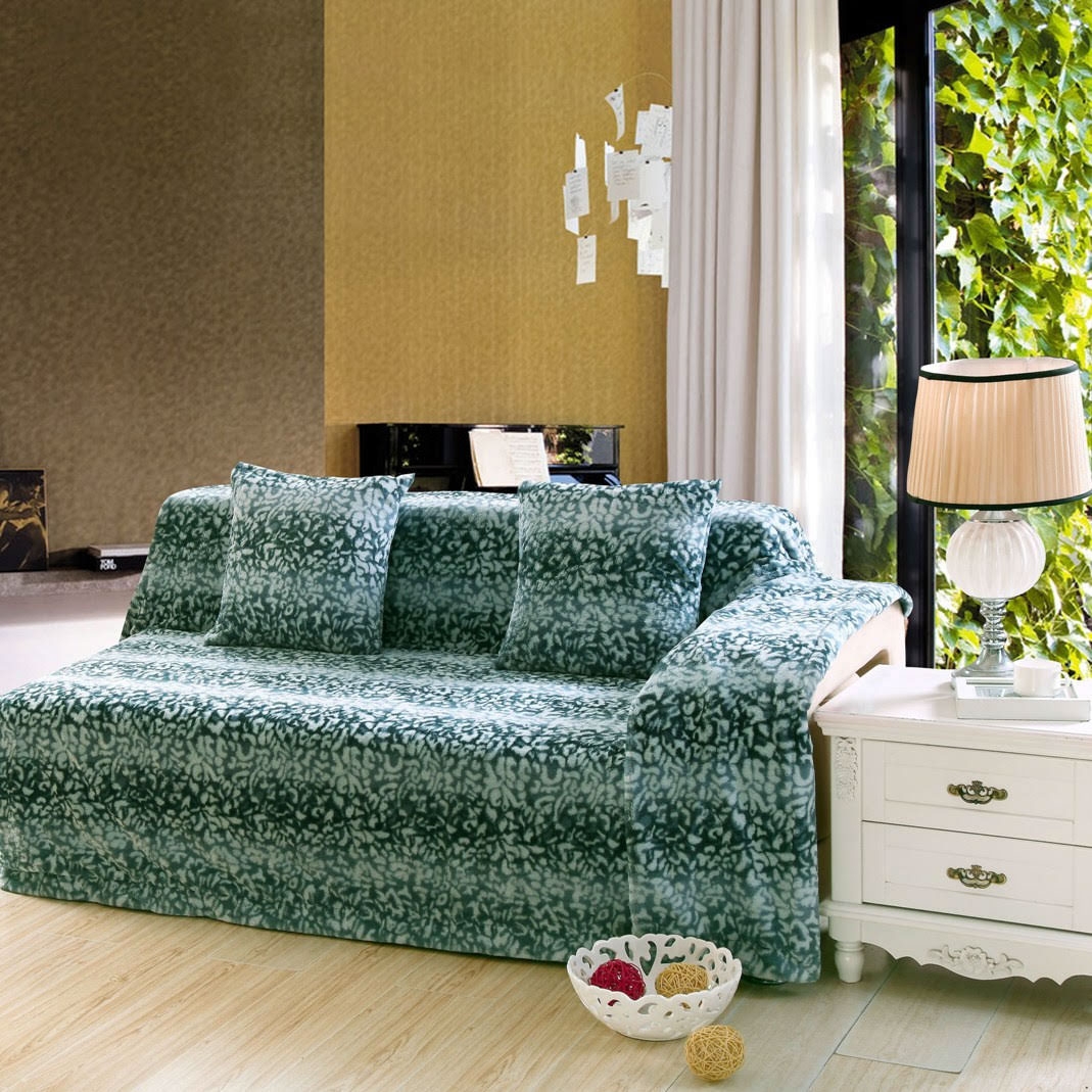 ΜΑΞΙΛΑΡΟΘΗΚΗ  leopard (45cm x 45cm) μπλέ