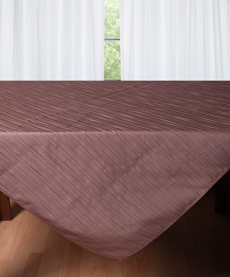 Σαντούκ τραπεζοκαρέ S1058 (135cm x 135cm) καφέ