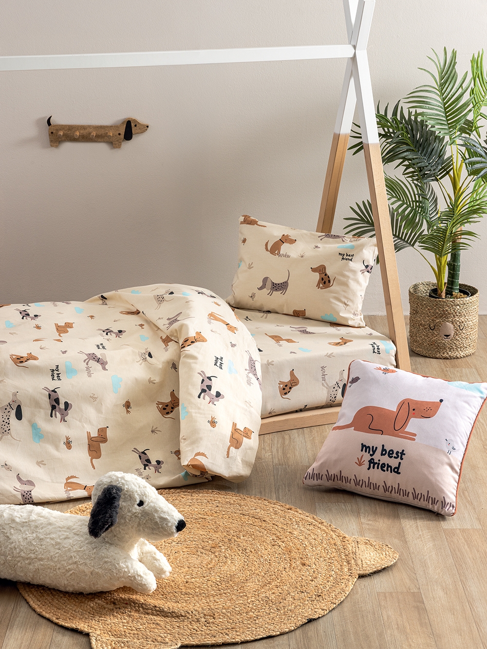 Σετ Μονά Σεντόνια My Kingdom 170x260 MK783 Χωρίς Λάστιχο