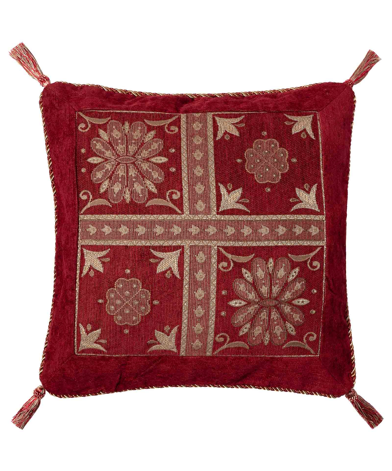 ΜΑΞΙΛΑΡΟΘΗΚΗ (45cm x 45cm) 001μπορντώ