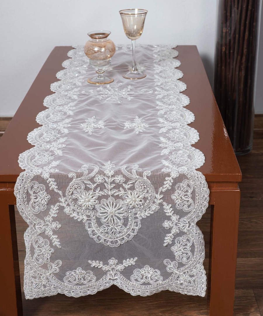 τραβέρσα (40cm X 110cm) YL12A-176 ivory