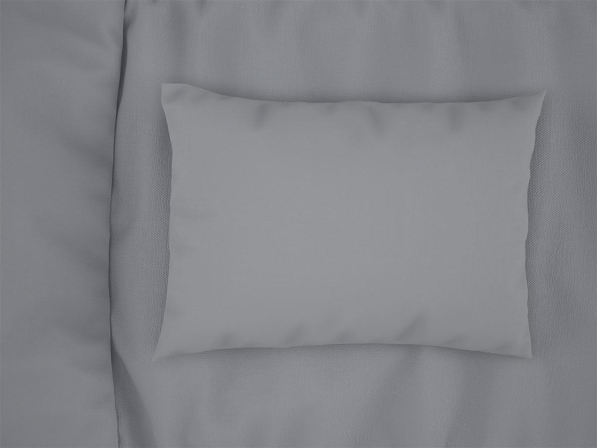 Μαξιλαροθήκες Ζεύγος Exotic Line 50X70+15 Grey 100% Cotton