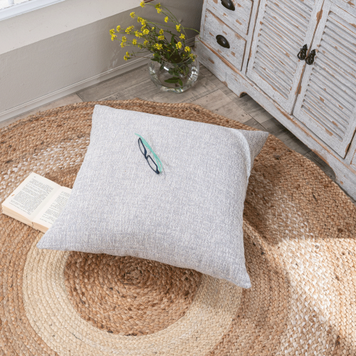 Μαξιλαροθήκη Milazzo 03 - 65x65cm δαπέδου με γέμιση 