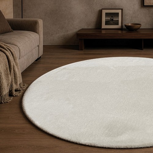 Χαλί Mellow 01 Ivory Ροτόντα - Ροτόντα Φ160 cm