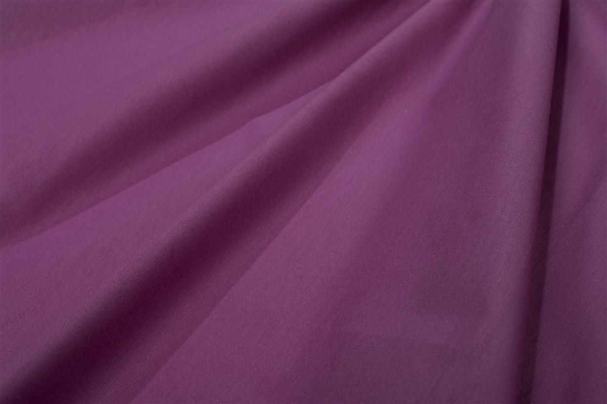 Σεντόνια Σετ 4 τεμ Solid 501 220X240 Dark Magenta 100% Cotton