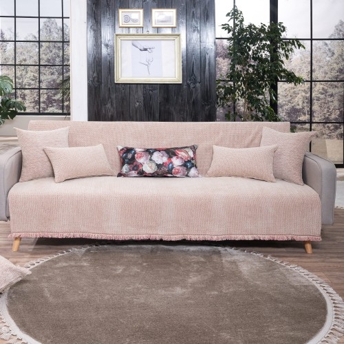 Ριχτάρι Utah 12 Dusty Pink - Διθέσιο 180x250cm