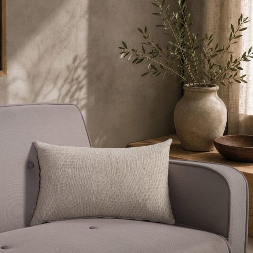 Μαξιλαροθήκη Norman 07 Taupe - 50x50cm με γέμιση