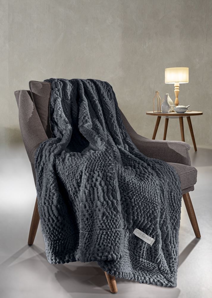 Ριχτάρι Crusty Carbon + Διακοσμητικό Μαξιλάρι