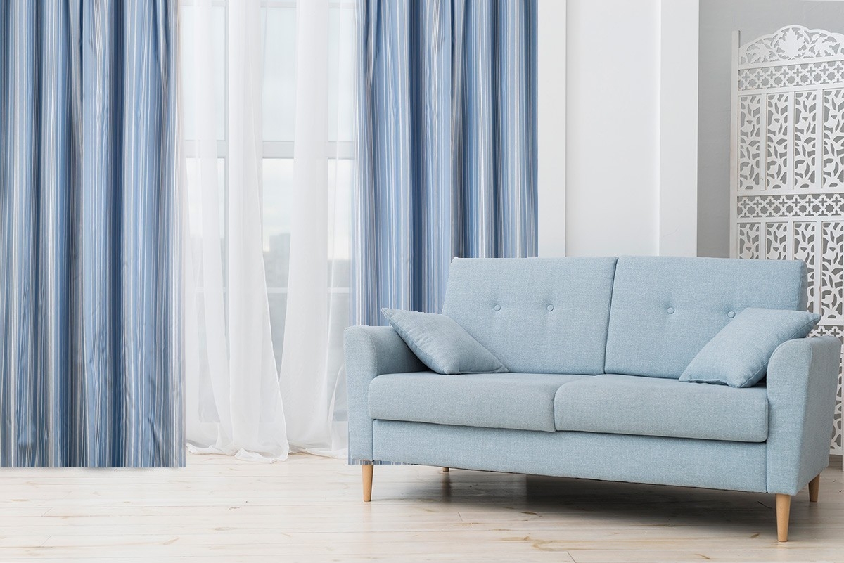 Κουρτίνα Ζακάρ (1φύλλο) 145x270 Omega Home Design 205