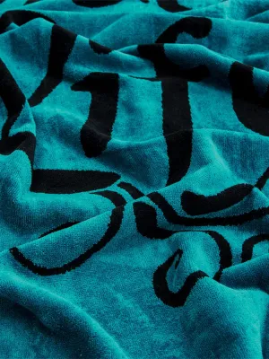 LINO ΠΕΤΣΕΤΑ ΘΑΛΑΣΣΗΣ SUNNY LIFE BLACK-PETROL 86X160