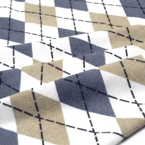 ΣΕΝΤΟΝΙΑ ΕΜΠΡΙΜΕ ΣΕΤ 3 τεμ Diamond 327 160X240 Blue 100% Cotton Flannel