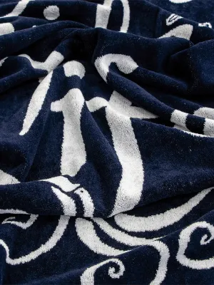 LINO ΠΕΤΣΕΤΑ ΘΑΛΑΣΣΗΣ SUNNY LIFE BLACK-WHITE 86X160