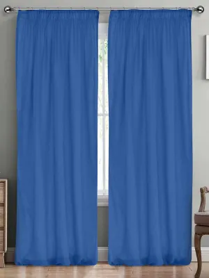 LINO ΚΟΥΡΤΙΝΑ LINE ΜΕ ΤΡΕΣΑ 604 BLUE 145X295