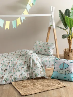 Σετ Μονά Σεντόνια My Kingdom 170x260 MK779 Χωρίς Λάστιχο