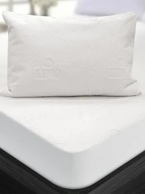 LINO ΕΠΙΣΤΡΩΜΑ JACQUARD WHITE 70X140+20