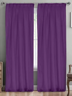LINO ΚΟΥΡΤΙΝΑ LINE ΜΕ ΤΡΕΣΑ 305 MAUVE 145X295