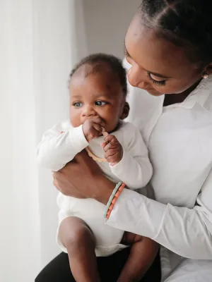 Σετ 3 Βραχιόλια Οδοντοφυΐας - Clay/Dried Thyme/Sunshine - Mushie