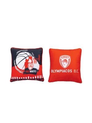 Διακοσμητική μαξιλαροθήκη 43x43 OLYMPIACOS
