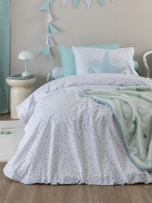 Παπλωματοθήκη Μονή Bon Bon 170x250 BB100-BB101 AQUA