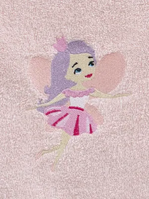 LINO Σετ Πετσέτες Παιδκές 2 τμχ (50x90,70x140) Hada Ροζ