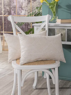 Μαξιλαροθήκη Izola 01 - 65x65cm δαπέδου με γέμιση 