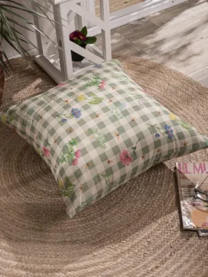 Μαξιλαροθήκη Parrillia 08 - 65x65cm δαπέδου με γέμιση 