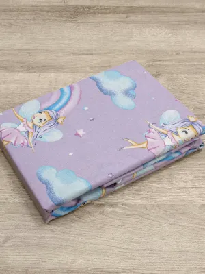 LINO BEBE ΣΕΤ ΣΕΝΤΟΝΙΑ ENHANCED RAINBOW LILAC 120X180