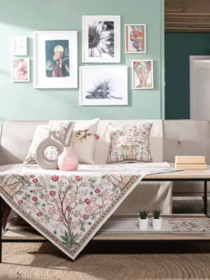 Καρέ &amp; Τραβέρσα Laniana (Σετ 2τεμ.) - 100x100cm &amp; 40x100cm