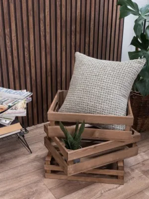 Μαξιλαροθήκη Brooklin 07 - 43x43cm με γέμιση