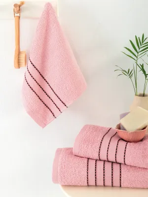 Σετ Πετσέτες (30X50, 50X90, 70X140) JUDY PINK
