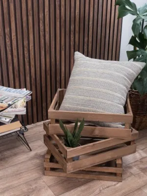 Μαξιλαροθήκη Jersey 07 - 65x65cm δαπέδου με γέμιση 