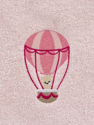 LINO Σετ Πετσέτες Παιδικές 2 τμχ (50x90,70x140) Paloncino Ροζ