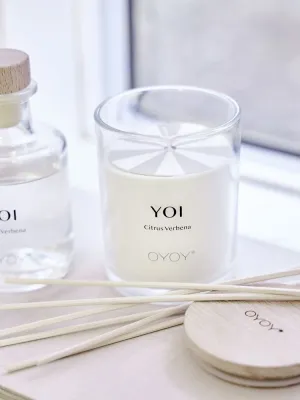 Αρωματικό Κερί Yoi - Εσπεριδοειδή & Λουίζα - OYOY