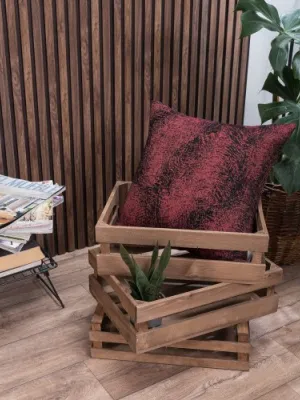 Μαξιλαροθήκη Cincinnati 18 - 65x65cm δαπέδου με γέμιση 