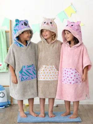 Παιδική πετσέτα με κουκούλα 70x120 KITTY