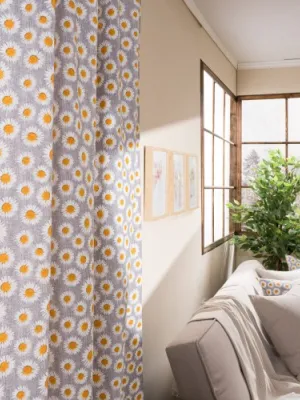  Κουρτίνα (Έτοιμη Ραμμένη) Floreta 11 - 140x275cm