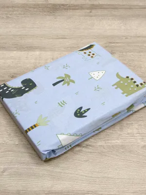 LINO BEBE ΣΕΤ ΣΕΝΤΟΝΙΑ DINO FOREST PETROL 120X180