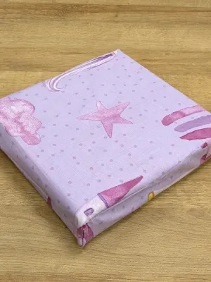 LINO Σετ Παιδική Παπλωματοθήκη (160x240) Dreamy Castleland Λιλά